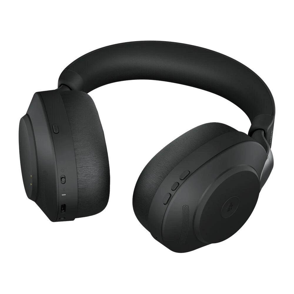 Ausinės Jabra Evolve2 85 MS + Įkrovimo stotelė + Link 380c Juodas