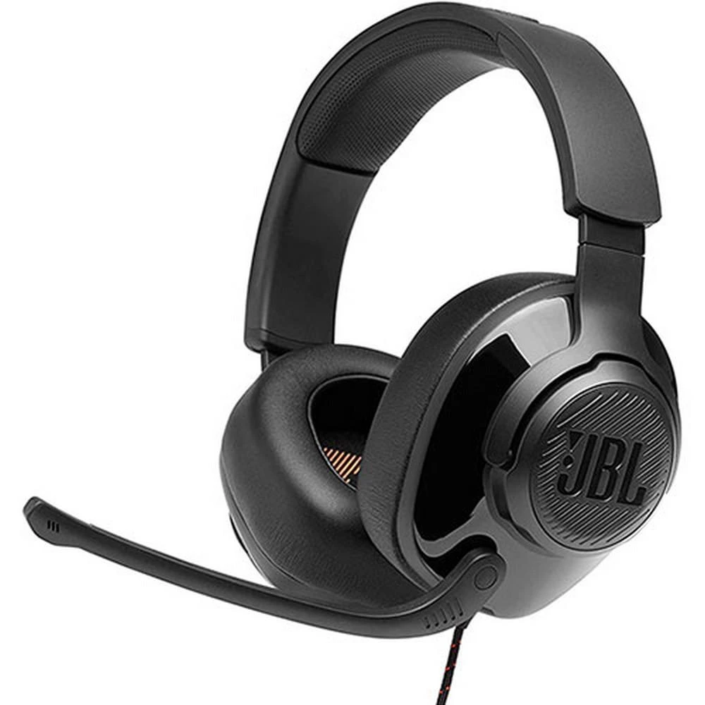 Žaidimų ausinės JBL Quantum 200, Juodos