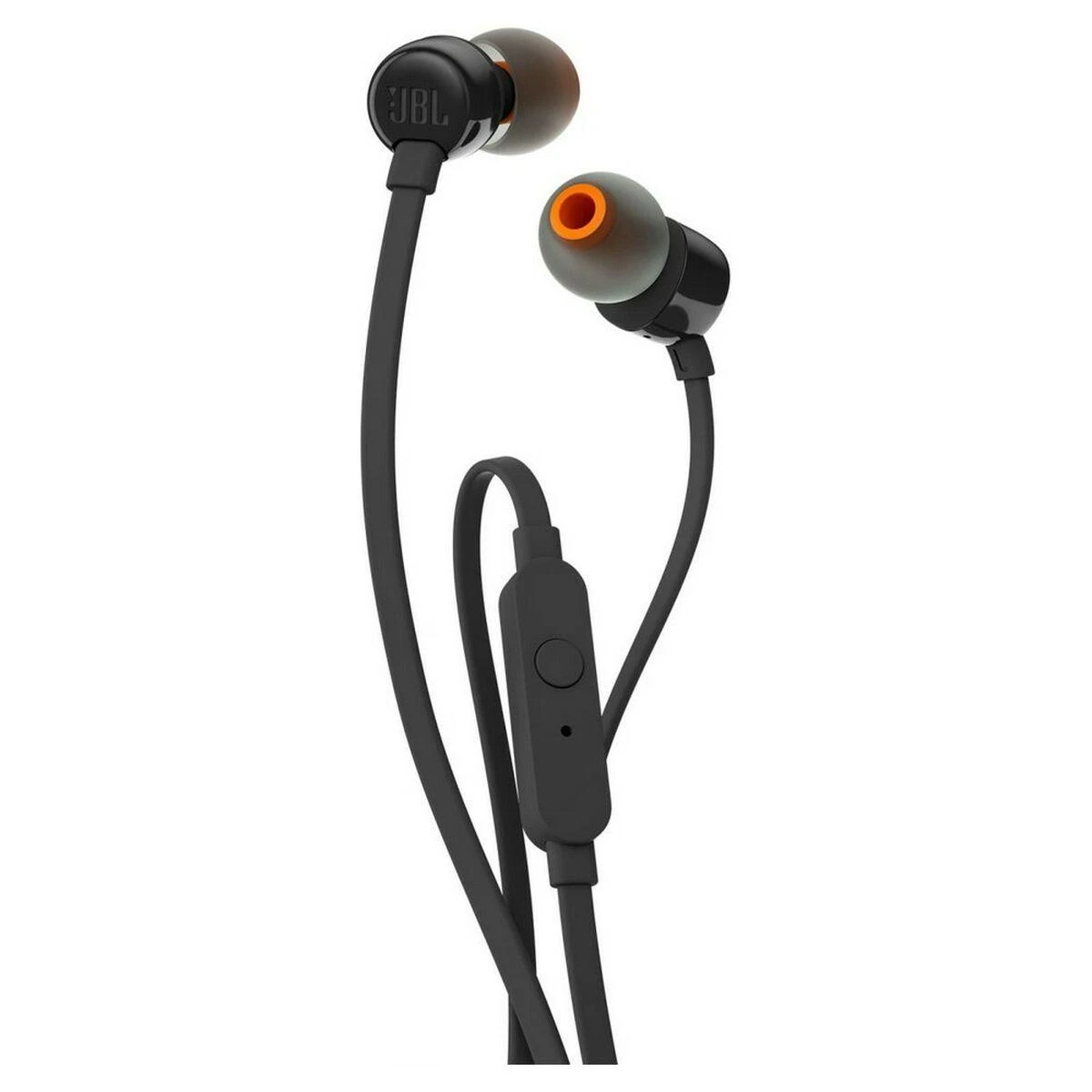 Ausinės JBL T110BLK, laidinės, Juodos