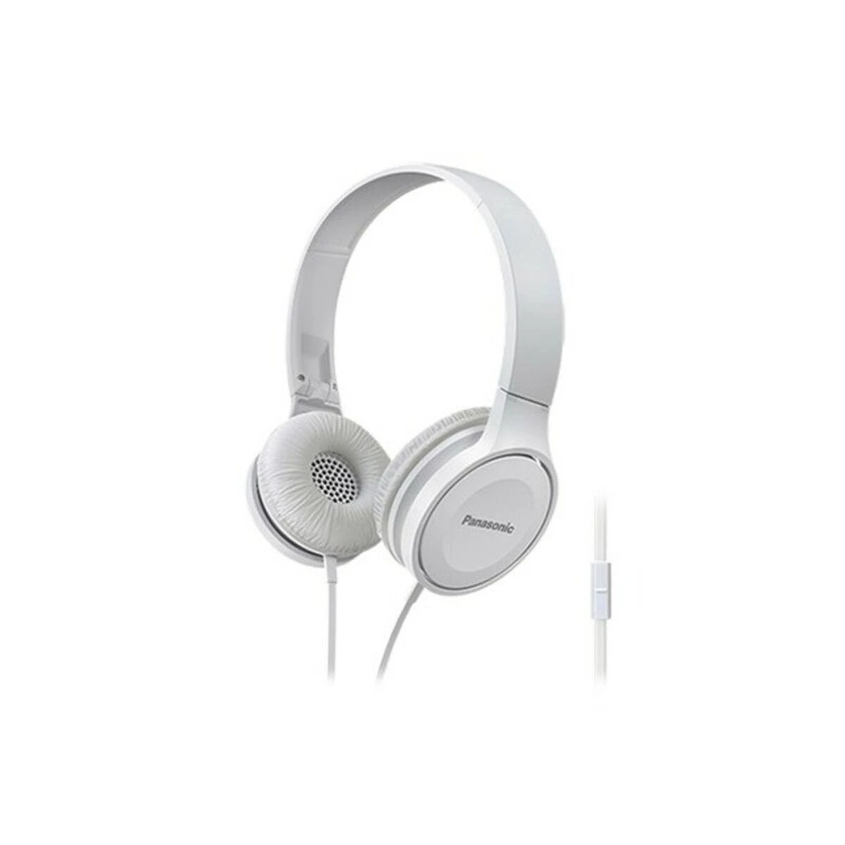 Stereofoninės ausinės su mikrofonu Panasonic RP-HF100ME-K, Juodos
