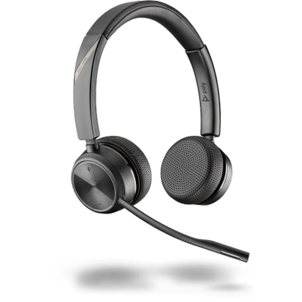 Poly Savi 7220 Office, S7220 D, OTH, BIN, DECT Poly Ausinės Savi 7220 Office Su mikrofonu On-ear Belaidės Juodas