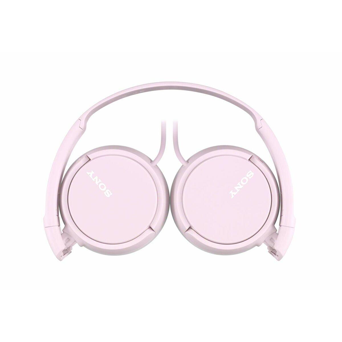 Sulankstomos ausinės Sony MDR-ZX110AP, Rožinės