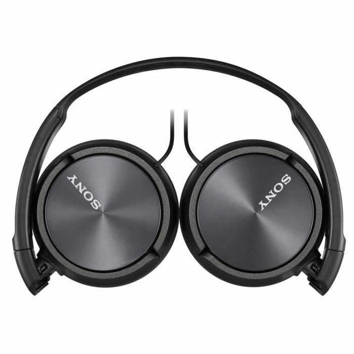 Sulankstomos kelioninės ausinės Sony MDR-ZX310, Juodos