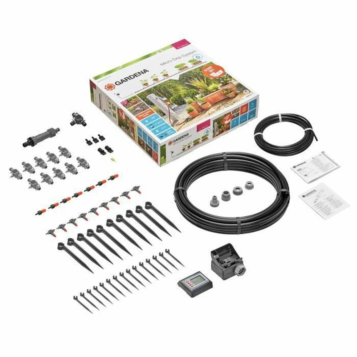 Gardena Automatinis pradinis rinkinys gėlių vazonams M