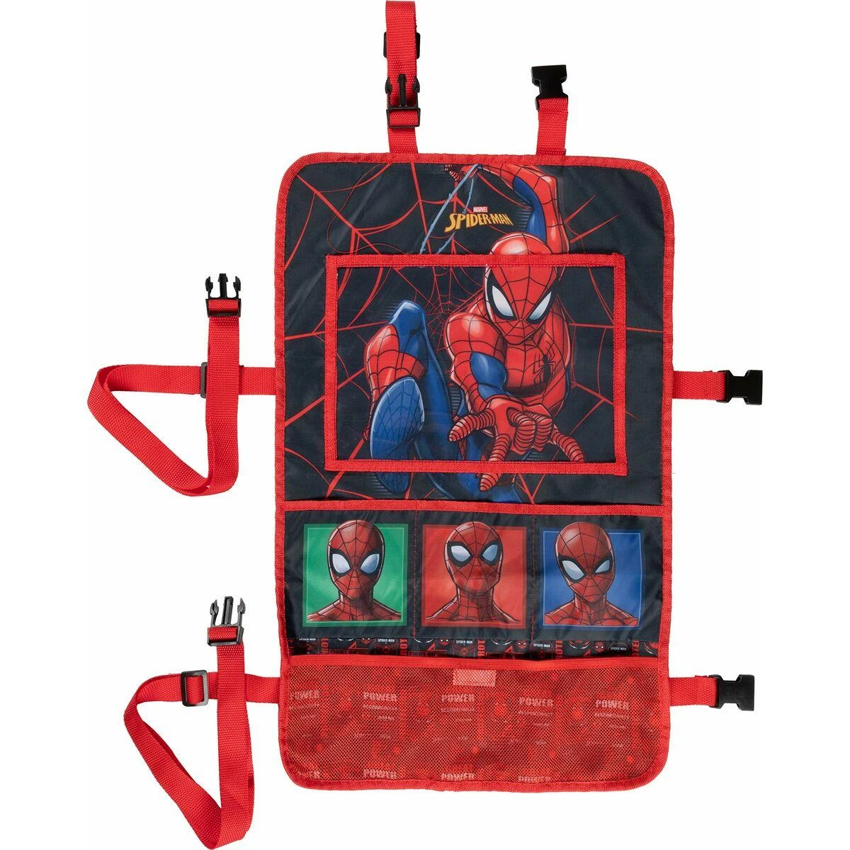 Colzani Automobilinis kėdutės organizatorius Spiderman