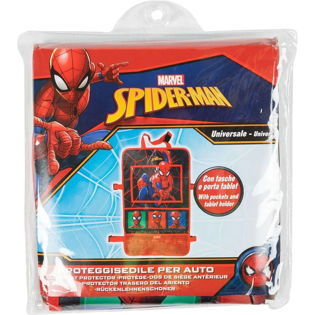Colzani Automobilinis kėdutės organizatorius Spiderman