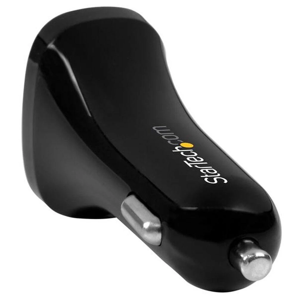 Įkroviklis StarTech 2x USB-A 4,8 A (USB2PCARBKS)