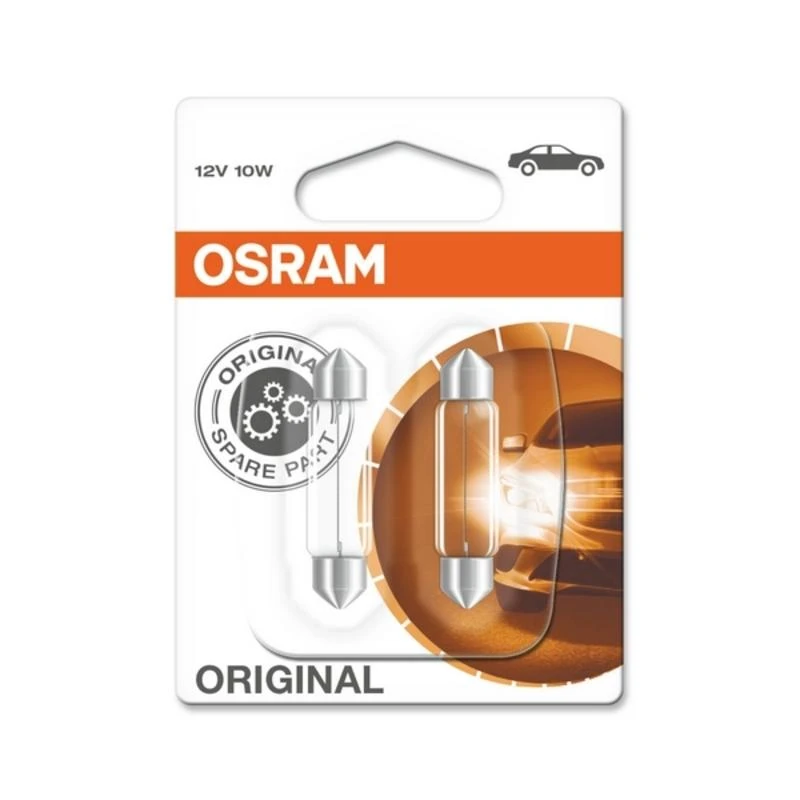 OSRAM Automobilinė lemputė 10W 12V SV8.5-8 1vnt