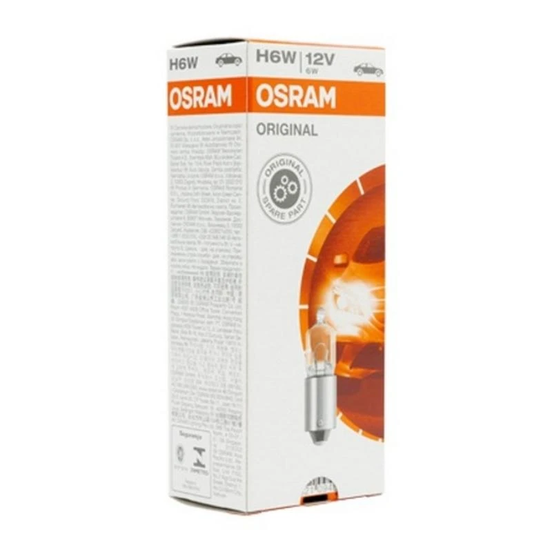 OSRAM Automobilinė lemputė 6W 12V H6W BAX9S 1vnt