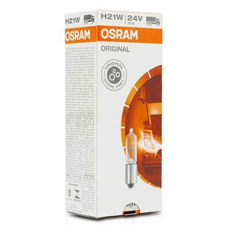 OSRAM Automobilinė lemputė 21W 24V BAY9S, 1vnt