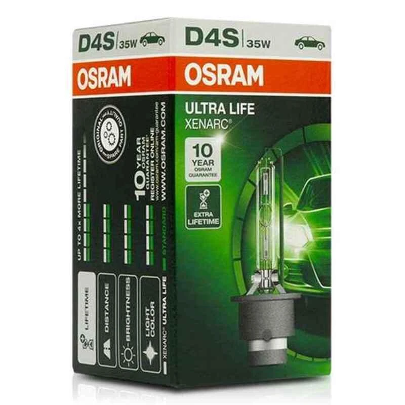 Osram OSRAM ksenoninė išlydžio lempa D4S XENARC ULTRALIFE 12/24V 35W P32d-5 4300K ryškus. iki 300 000 km (1 vnt.)