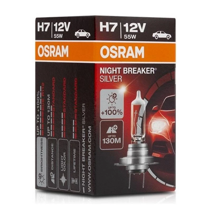 Osram Night Breaker Silver H7 pakuotė