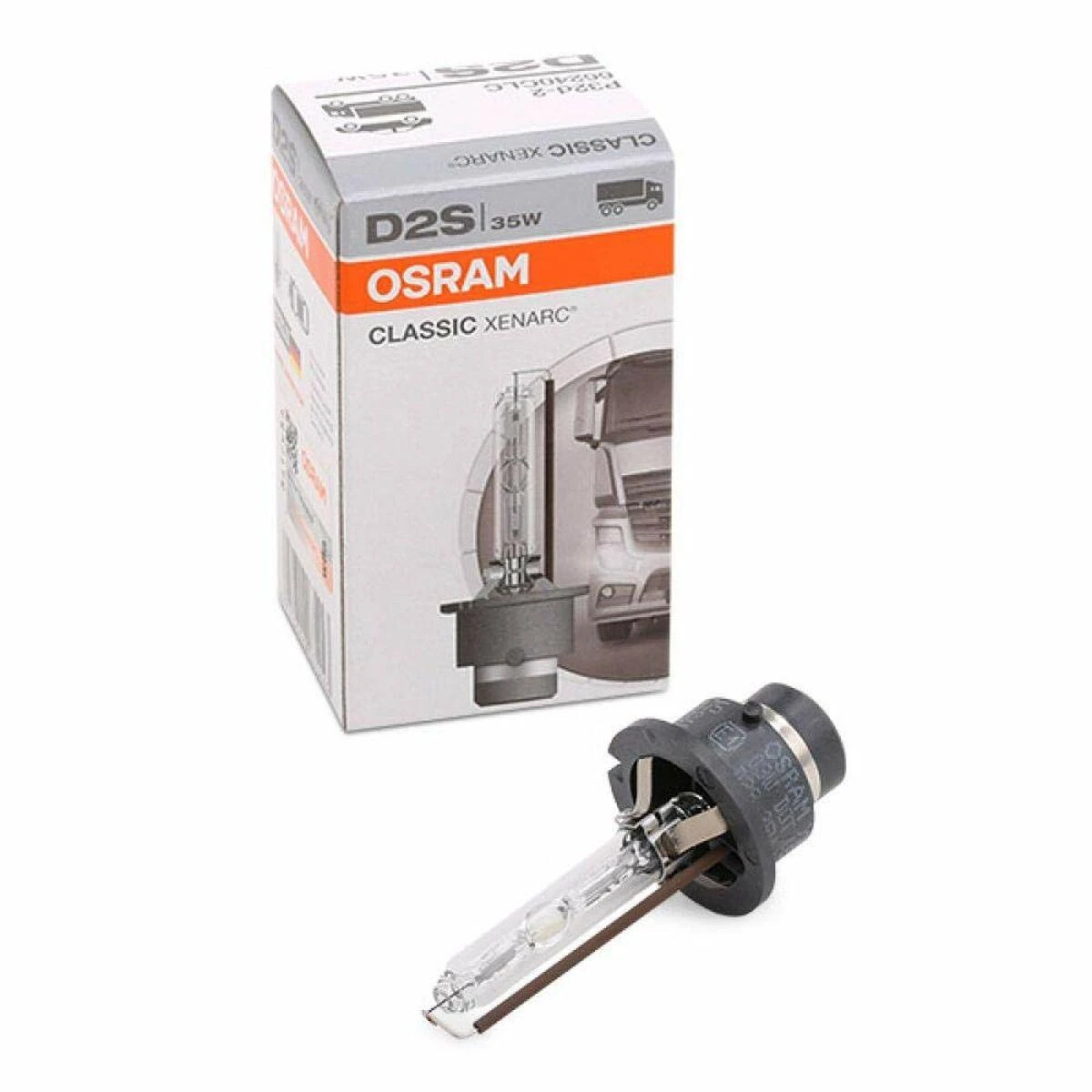 OSRAM XENON CLASSIC Automobilinė lemputė 35W P32D-2 D2S 1vnt