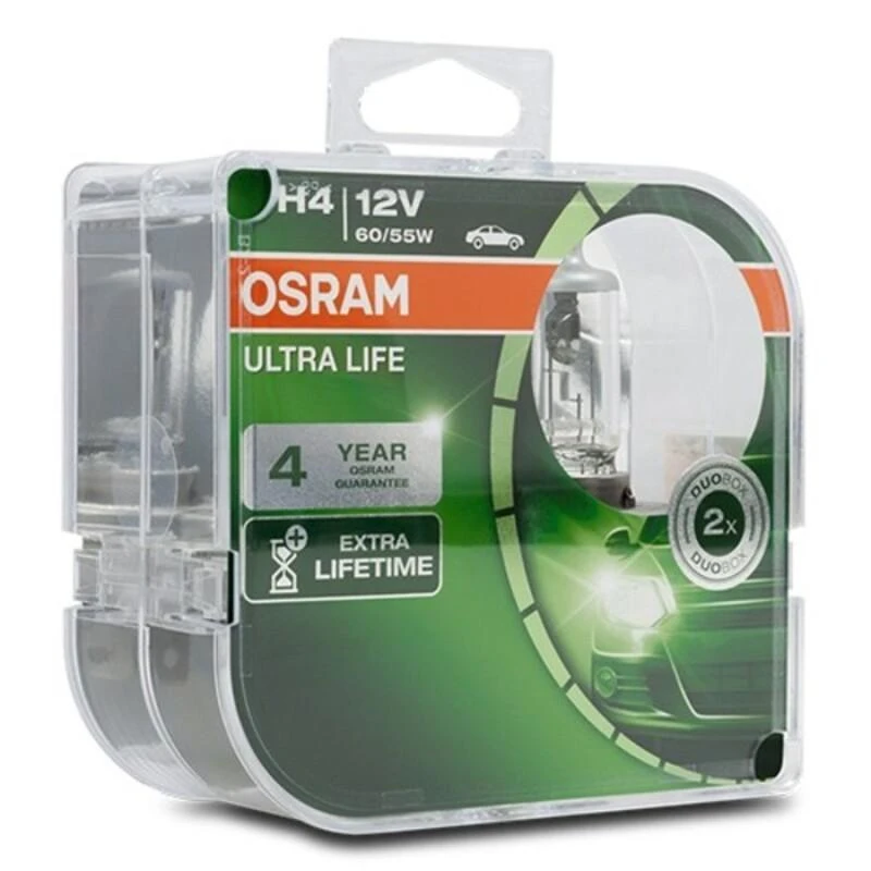 Osram lemputės ULTRA LIFE, H4, 60/55W, DUO 64193ULT