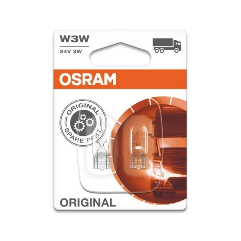 OSRAM Automobilinė lemputė 3W 24V W2.1x9.5D 1vnt