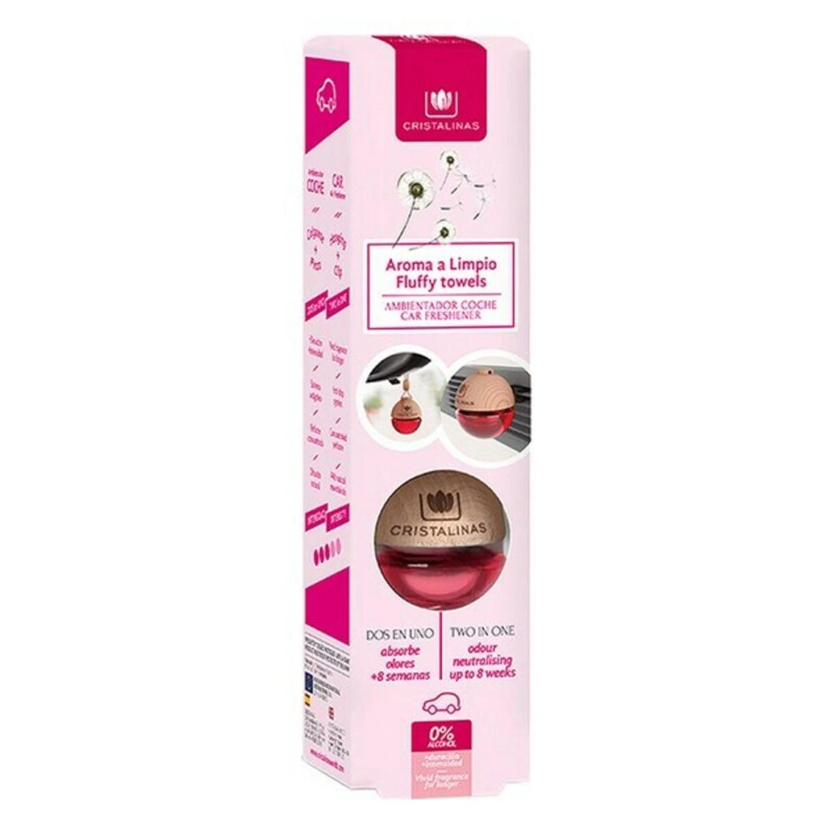 Cristalinas oro gaiviklis Clean Scent pakuotė