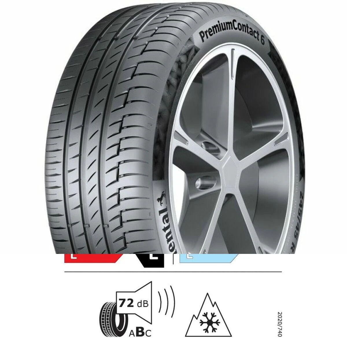 Continental 245/45R20 PREMIUMCONTACT 6 99V FR