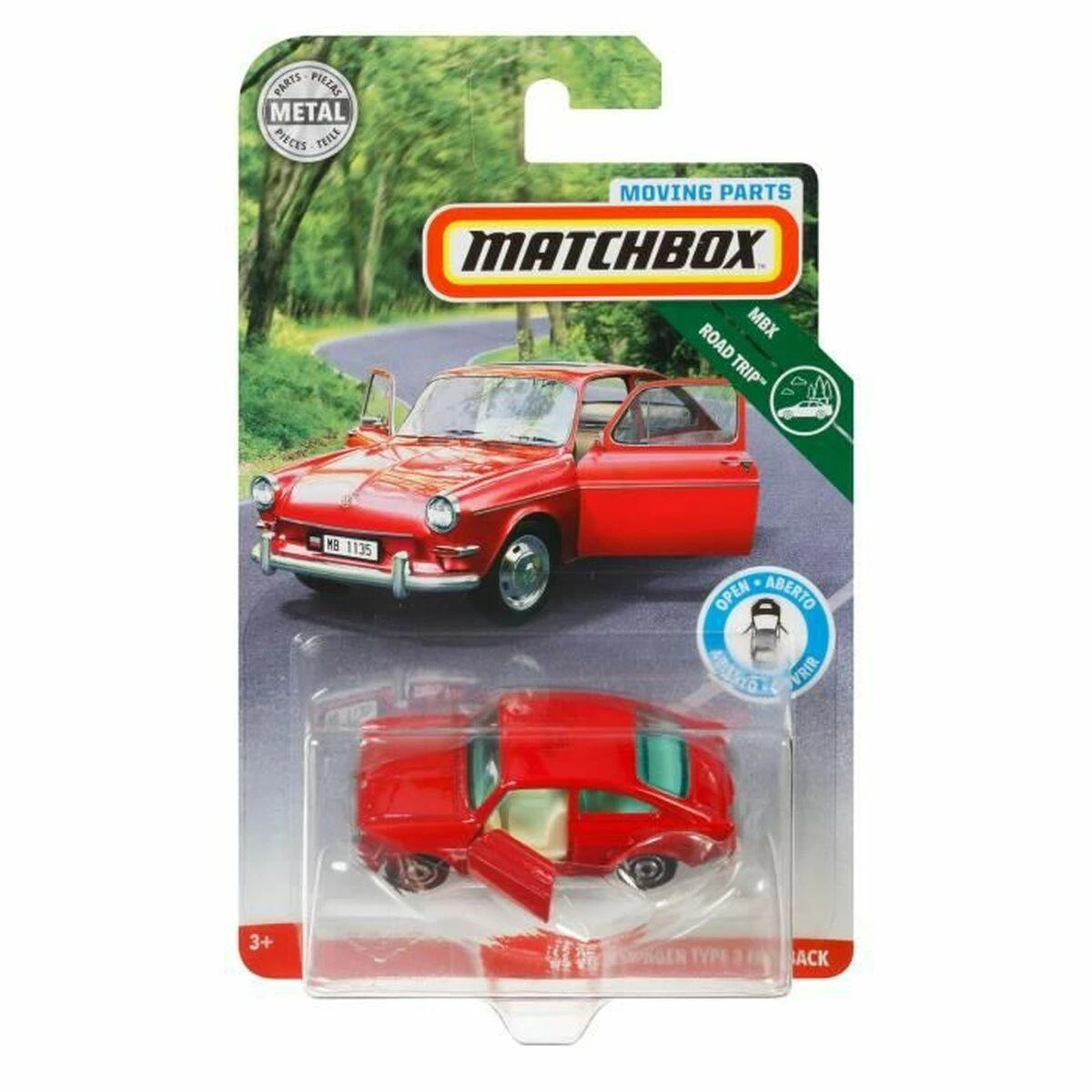 Mattel Matchbox automodeliukai su judančiomis detalėmis