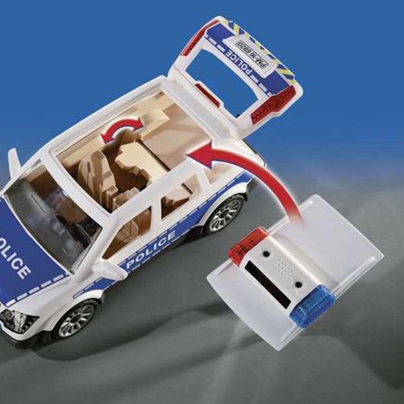 PLAYMOBIL CITY ACTION Policijos automobilis su šviesomis ir garsais, 6920