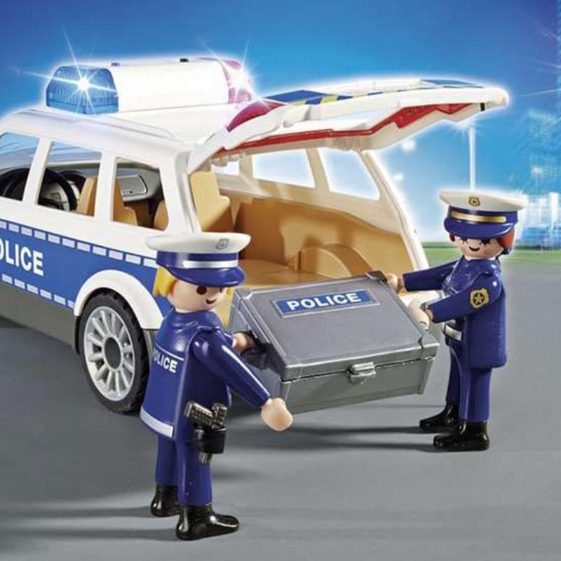 PLAYMOBIL CITY ACTION Policijos automobilis su šviesomis ir garsais, 6920