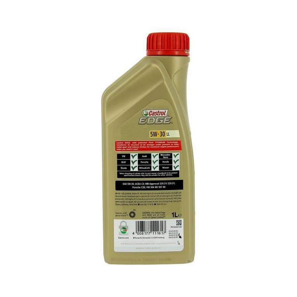 CASTROL variklio alyva EDGE 5W-30LL 1L