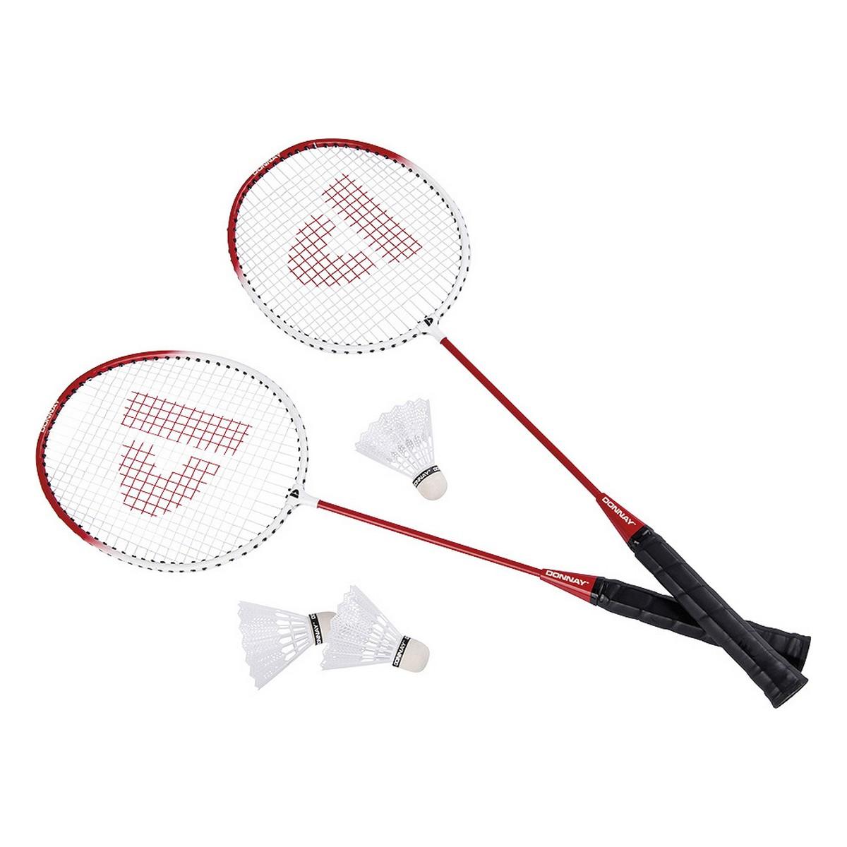 BADMINTONO RINKINYS DĖKLE ORANŽINIS 6-VIENAME DONNAY 413945