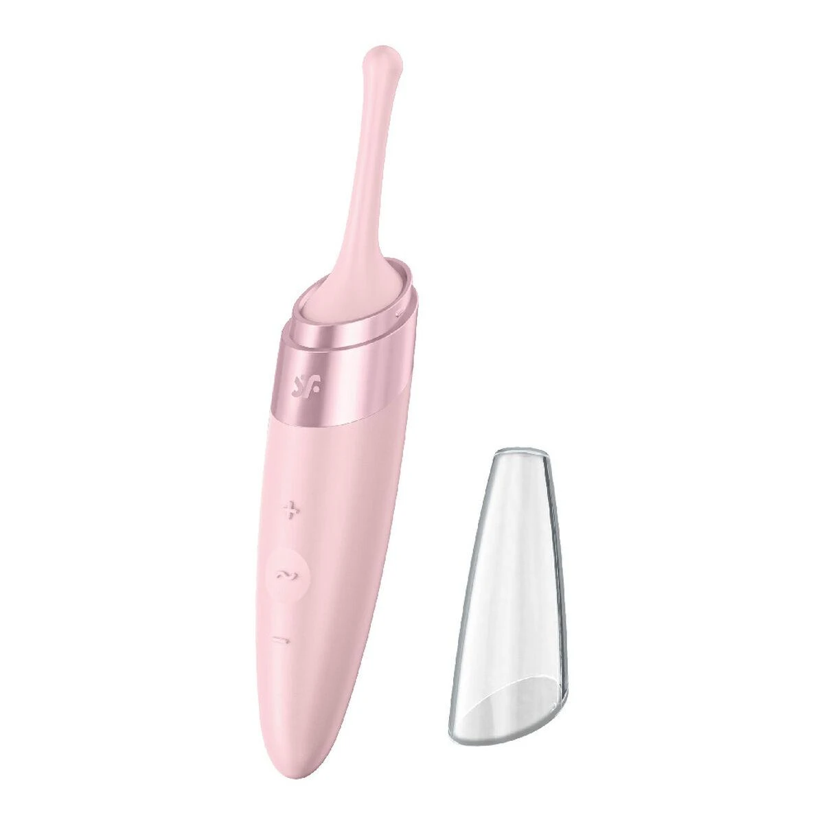 „Satisfyer Twirling Delight“ mini vibratorius, skirtas abiem rankoms