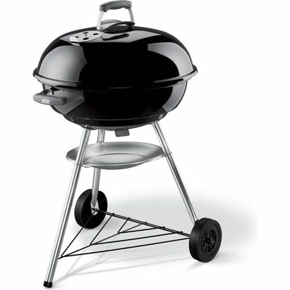 Weber Charcoal Grilis Compact Virdulys 57 cm juodas Juodas (1321004)