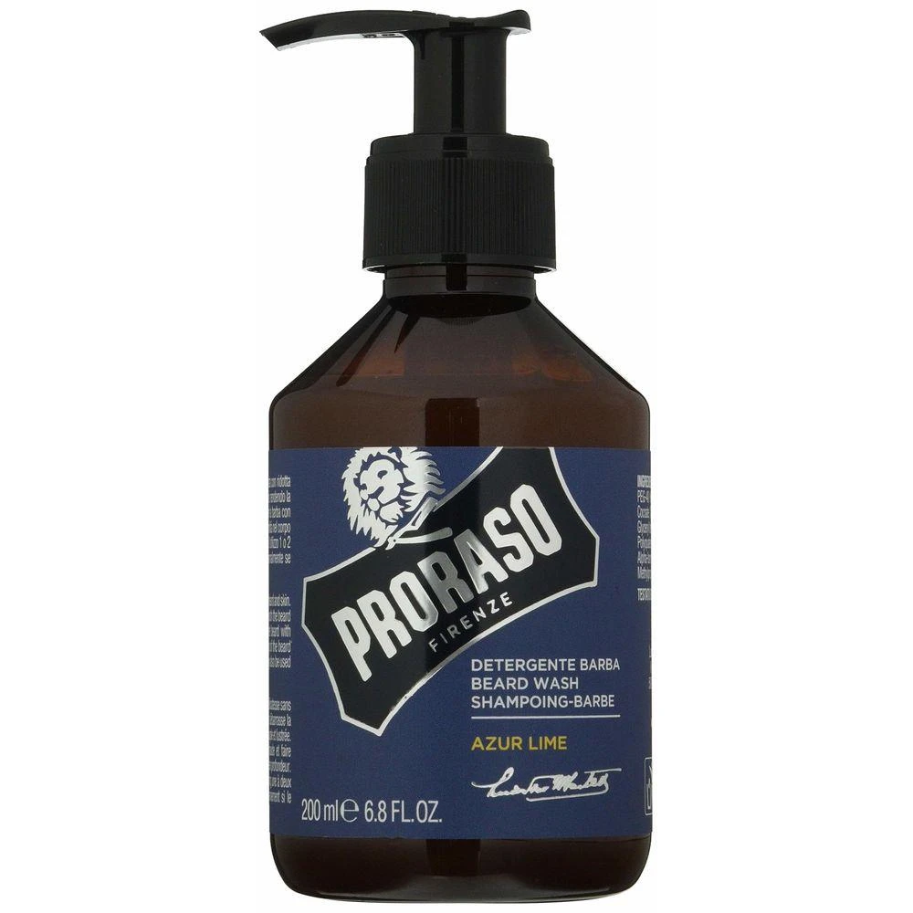 Proraso Barzdos šampūnas Azur & Lime, 200 ml