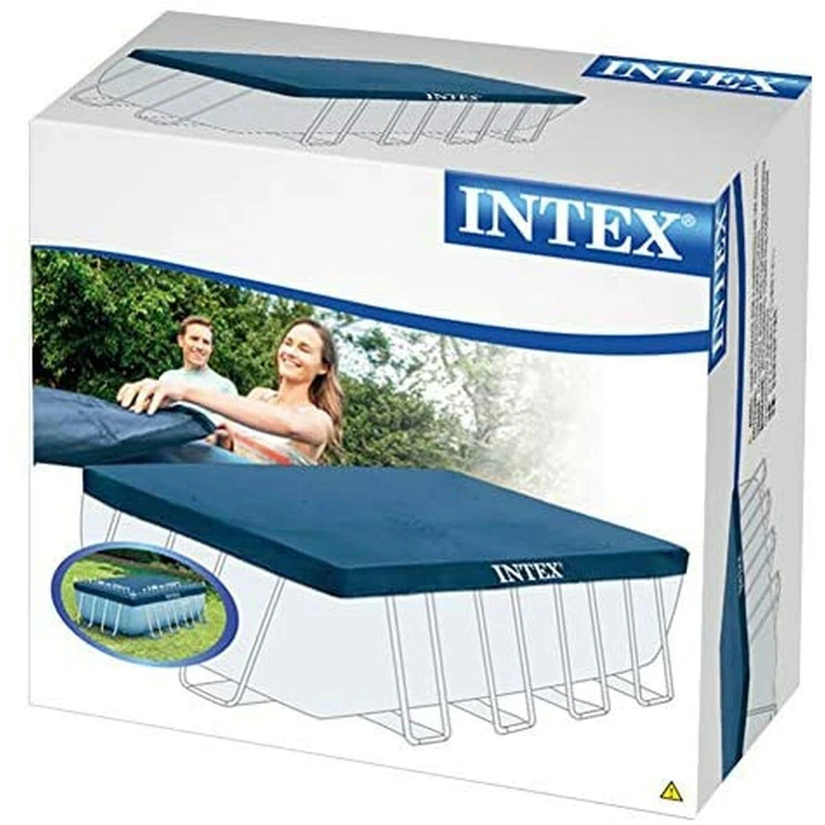 400x200cm INTEX rėminio baseino dangtis