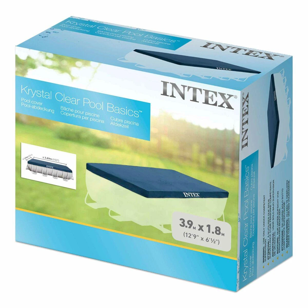 400x200cm INTEX rėminio baseino dangtis