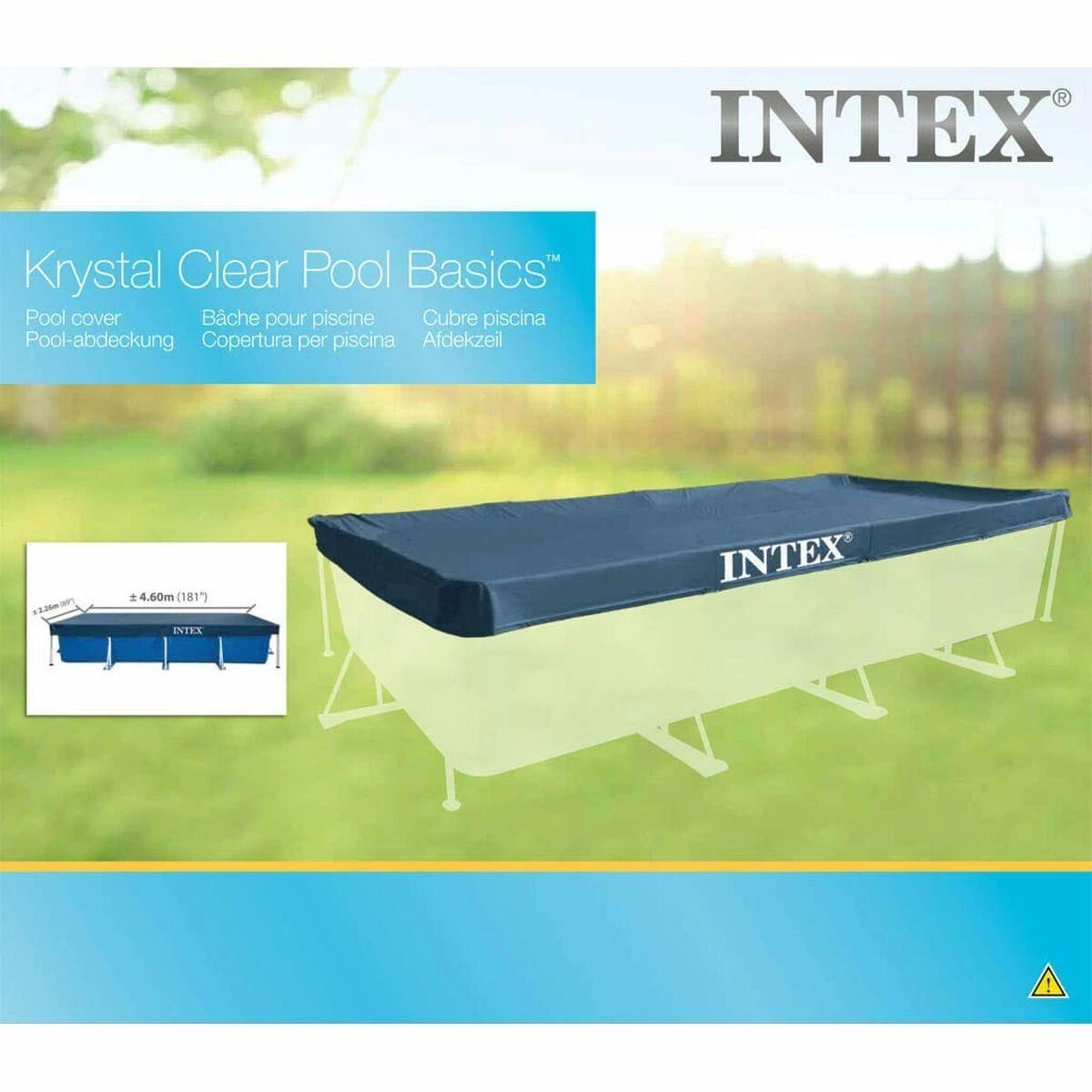 Dangtis 450x226 cm INTEX rėminiam baseinui