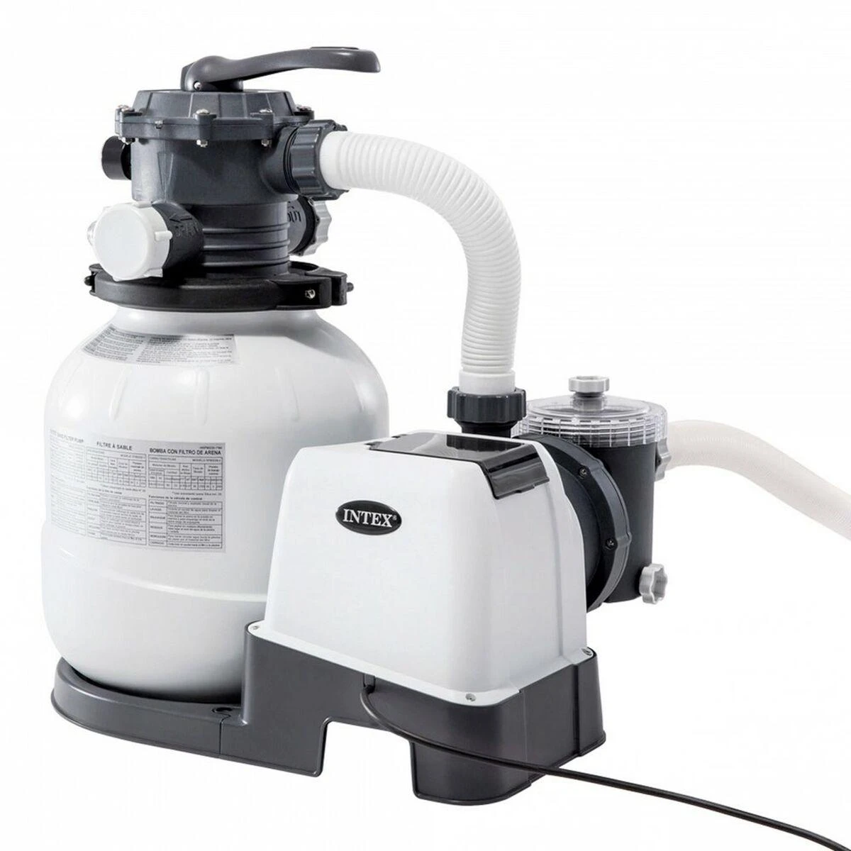 Baseino smėlio filtras su pompa Intex Krystal Clear SX2100
