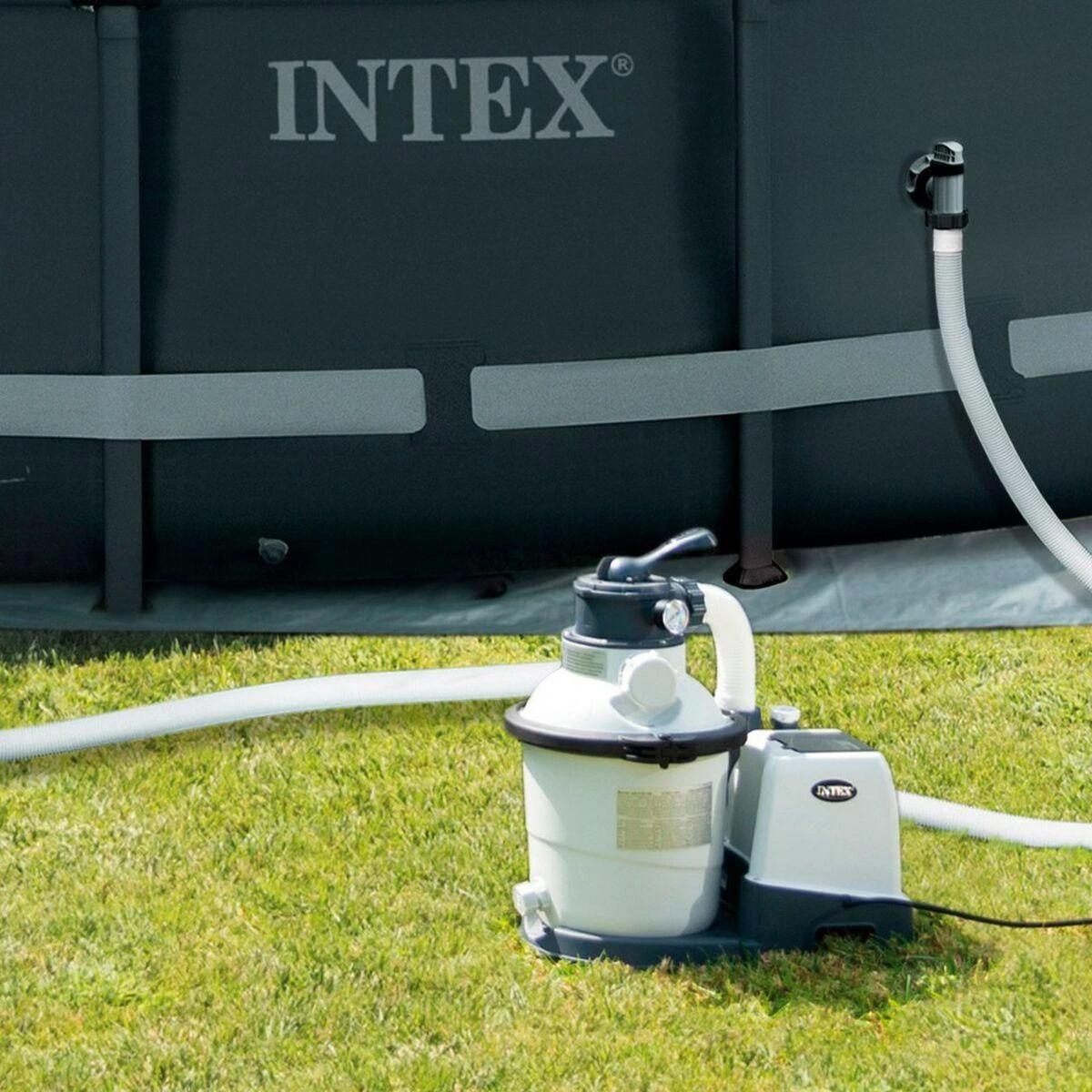 Baseino smėlio filtro siurblys 3500l/h INTEX 26642