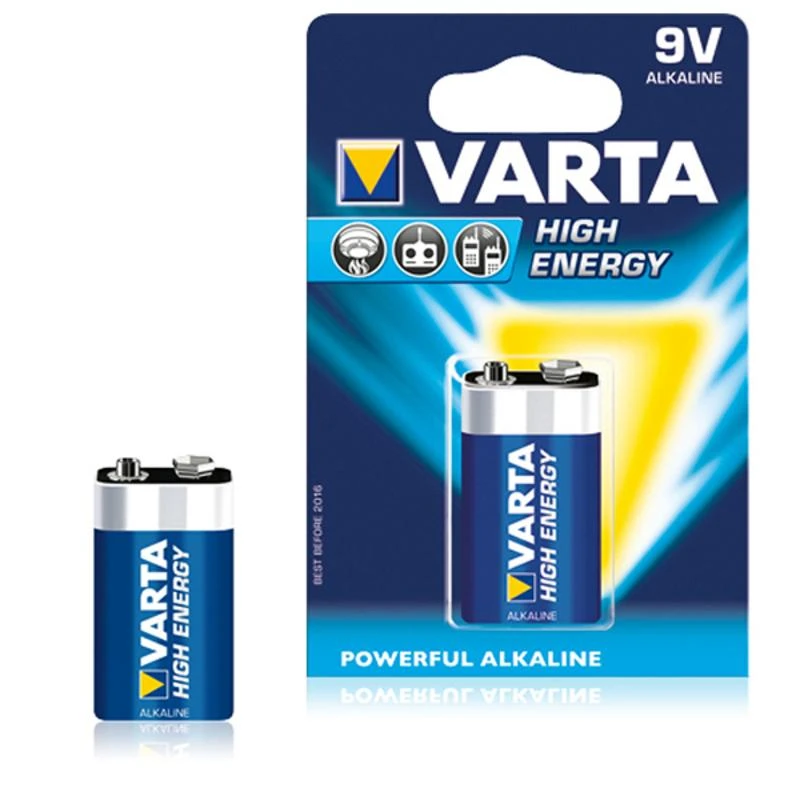 Varta Longlife Power 9V baterija, 1 vnt.
