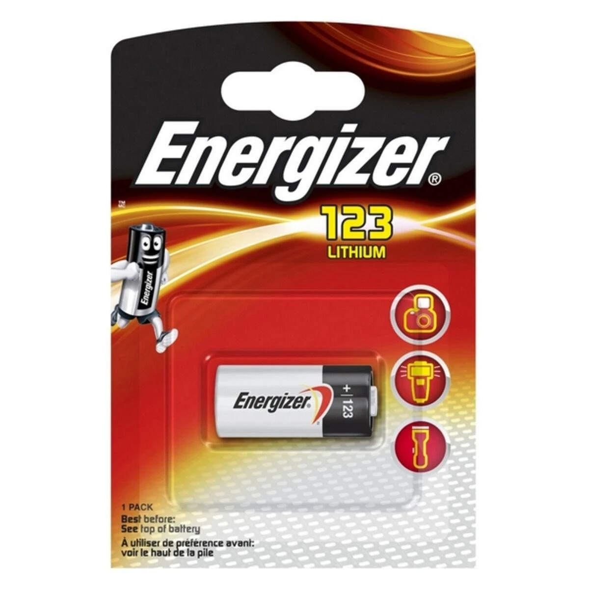 Elementas ENERGIZER 123, 3V
