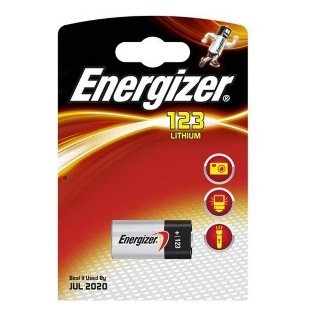 Elementas ENERGIZER 123, 3V