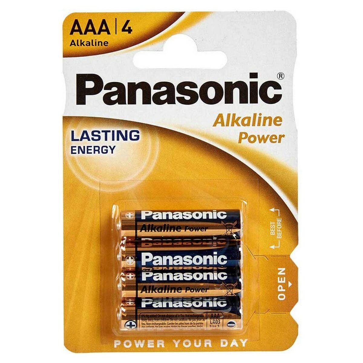 Panasonic 1x4 LR03APB AAA/LR03, šarminis, 4 vnt.