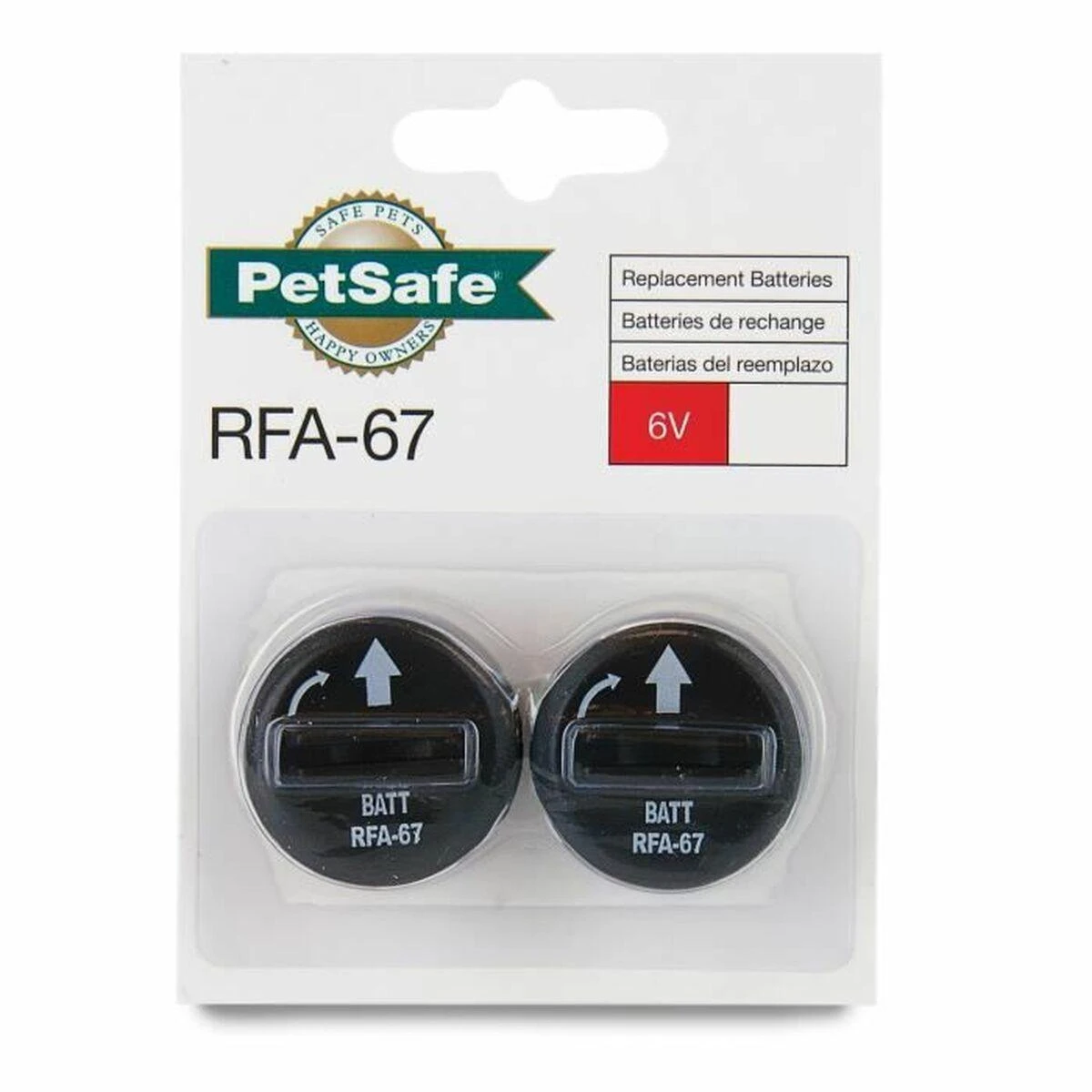 PetSafe 6 V RFA-67 ličio elementas dresūros sistemom 2vnt