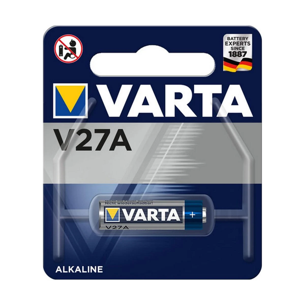 Varta V27A Vienkartinė baterija LR27A Šarminis