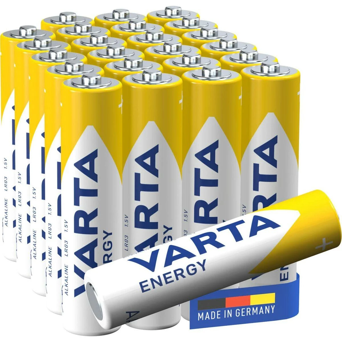 Varta AAA baterijos, 24 vnt pakuotė