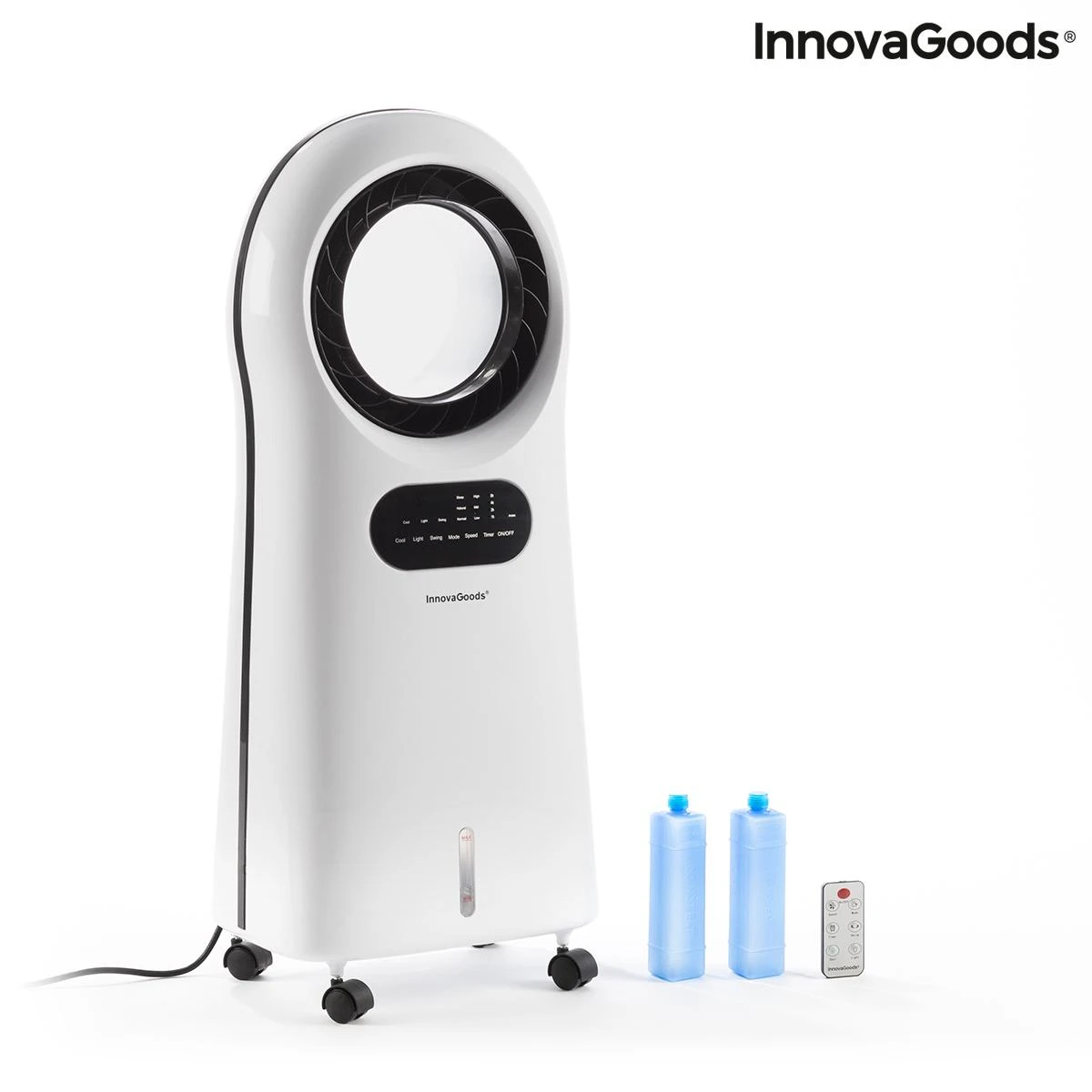 InnovaGoods oro kondicionierius su jonizatoriumi ir LED lempute Evareer