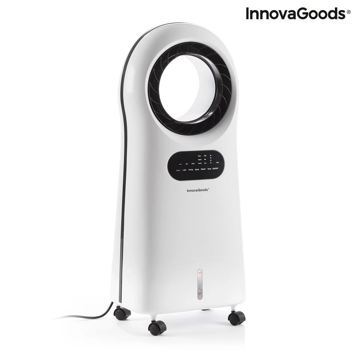 InnovaGoods oro kondicionierius su jonizatoriumi ir LED lempute Evareer