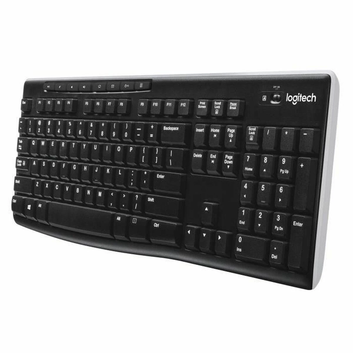 Belaidė klaviatūra Logitech K270, Prancūzų kalbos išdėstymas