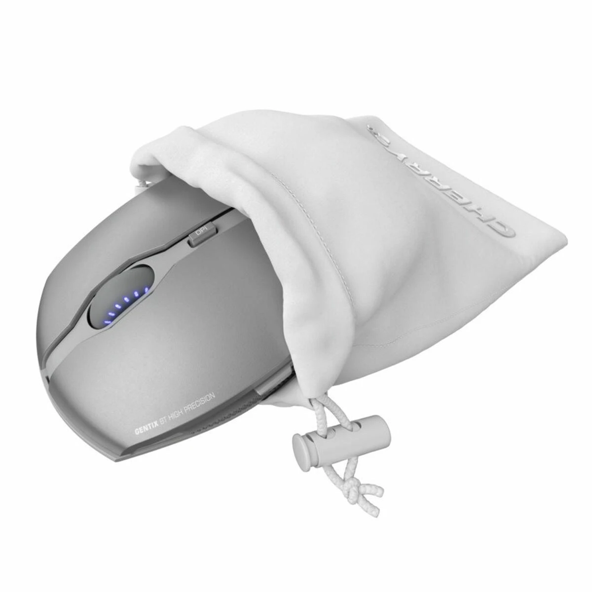 CHERRY GENTIX BT - Bluetooth pelė 4.0 - Frosted Sidabrinis