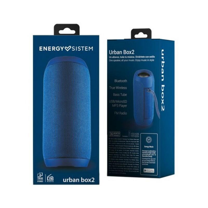 Energy Sistem Speaker Urban Box 2 10 W, Bluetooth, Belaidė jungtis, Jade