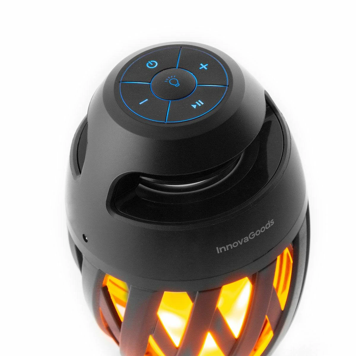Belaidis garsiakalbis su liepsnos efekto LED lempa Spekkle InnovaGoods