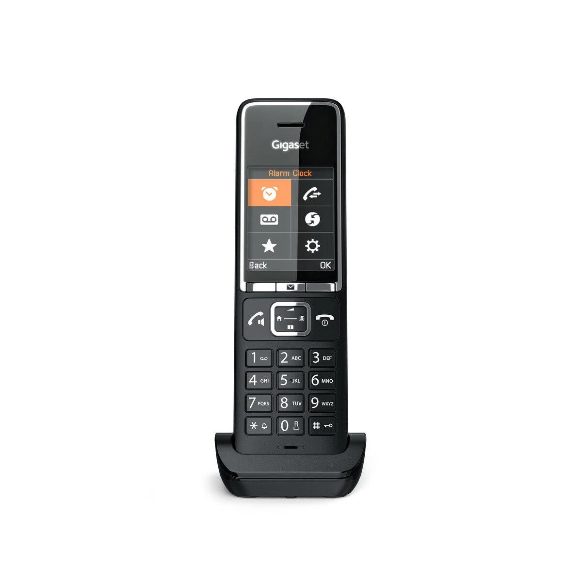 Belaidis Telefonas - GIGASET 550 HX HD Voice, 200 Kontaktų, DECT, Vidinė Diapazonas 50m Juodas Chromas