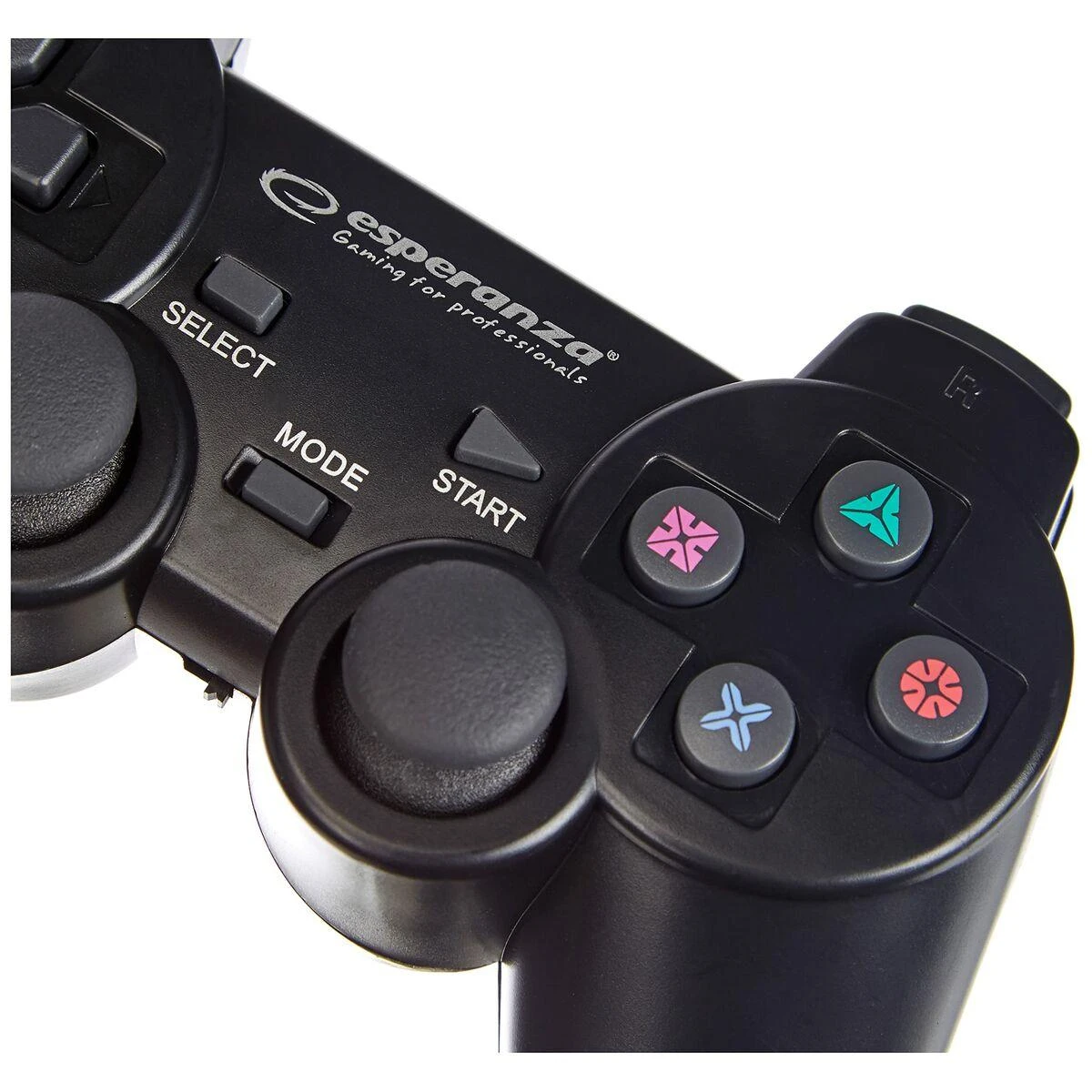 Bevielis ŽAIDIMŲ PULTAS SU VIBRACIJOMIS ESPERANZA EGG108K GLADIATOR PC / PS3