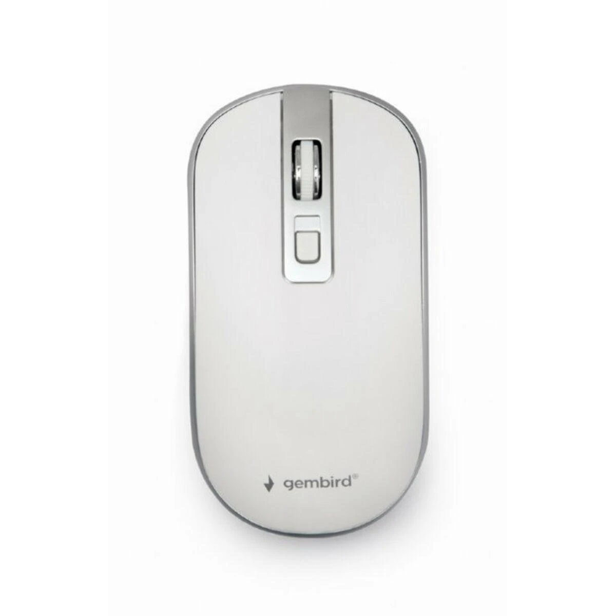 Otinė pelė GEMBIRD MUSW-4B-06-WS/Wired optical mouse, USB, white/silver